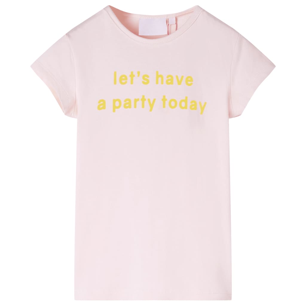 Kinder T Shirt Soft Pink 140