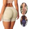 Women Underpants Fake Buttock High Waist Tummy Control Butt Lifted Seamless Soft Breathable Elastic Butt Lifter Body Shaper Panties Padded Underwear