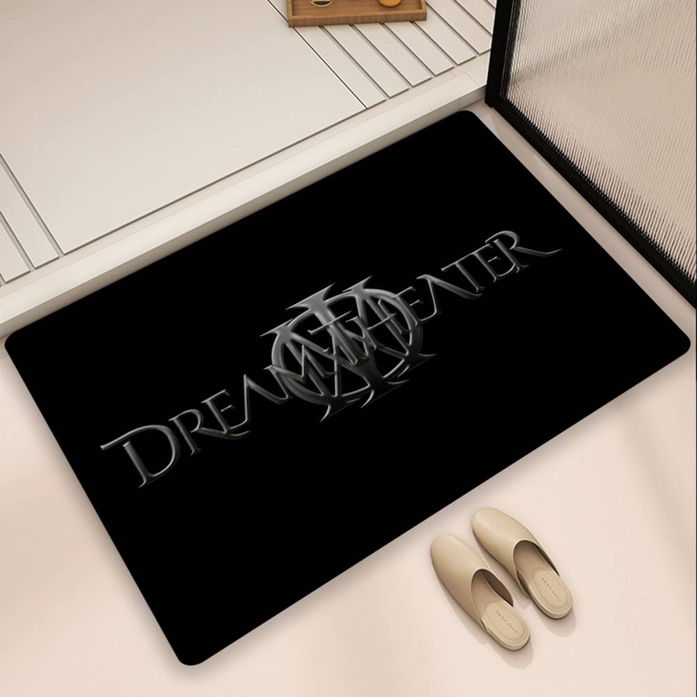D-Dream Theater Heavy Rock Band Floor Mat INS Style Soft Bedroom Floor House Laundry Room Mat Anti-skid Household Carpets