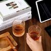 4 Styles 4pcs Clear Crystal Whisky Glasses Set Rocks Wine Glasses Glassware for Cocktail Scotch Bourbon Gin Brandy Rum Drinks