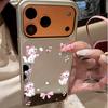 Love Mary подходит для iPhone17ProMax гальванизированного чехла для мобильного телефона 13/14plus легкой роскоши с зеркалом 16/15.