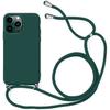 Crossbody Case - E.F.CONNECTION - for iPhone 13 Pro Max - Night Green - Slim - Anti-Scratch - Shockproof