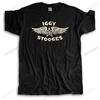 IGGY & THE STOOGES WINGS BLACK SLIM FIT T-SHIRT NEW OFFICIAL ADULT BAND MUSIC T Shirt Imprint New Fashion Tee-shirt Man Tee