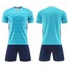 Wholesale 2025 children's football jersey set, primary school football training jersey, boys and girls competition printed jersey
