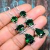 Beautiful Chrome Diopside Gemstone Handmade 925 Sterling Silver Jewelry Earring