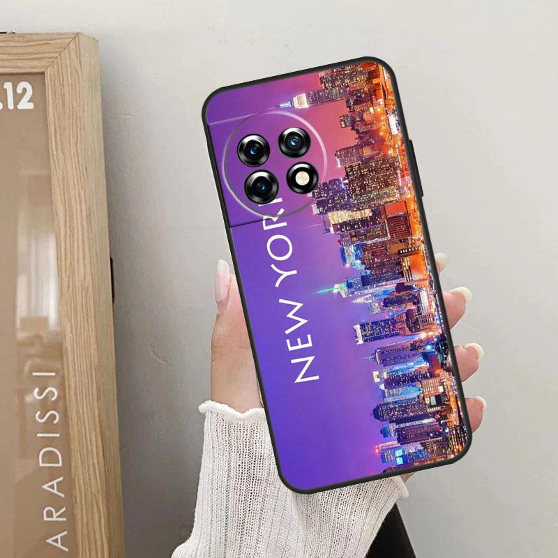 Чехол New York City для OnePlus 10T 10R 12R 9R 8T 12 11 9 10 Pro Nord CE 2 3 Lite CE4 2T N10 N20 N30