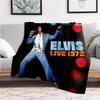 "Elvis Presley: Live 1972 Concert DVD"Blanket Flannel Throw Blanket for Sofa, Bed, Travel, Camping, Office, Couch, Chair, And Bed Gift for C