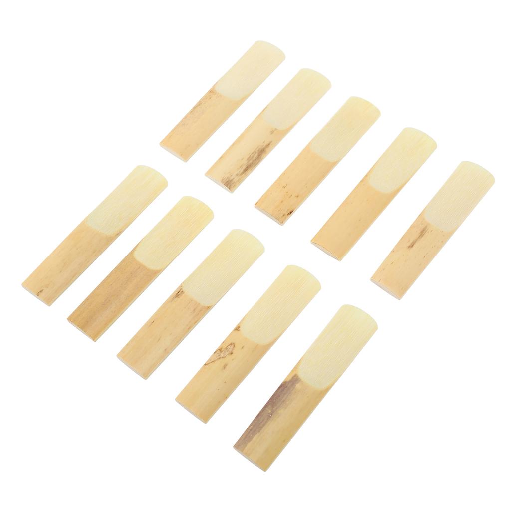 10 шт. набор тростей для тенор-саксофона Bb Key Sax запасные части аксессуары не деформируются с пластиком