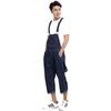Men's Denim Overalls Large Size Strap Straight Pants Light Blue Jeans Men's Denim Shorts More Sizes 48 50