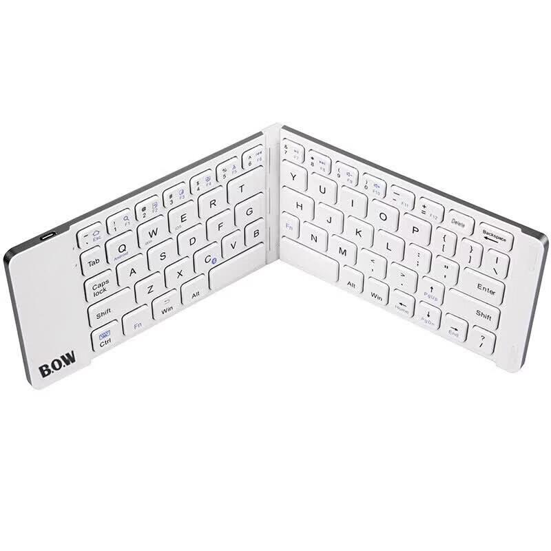 B.O.W HB022A 64-Key Wireless Bluetooth Membrane Keyboard