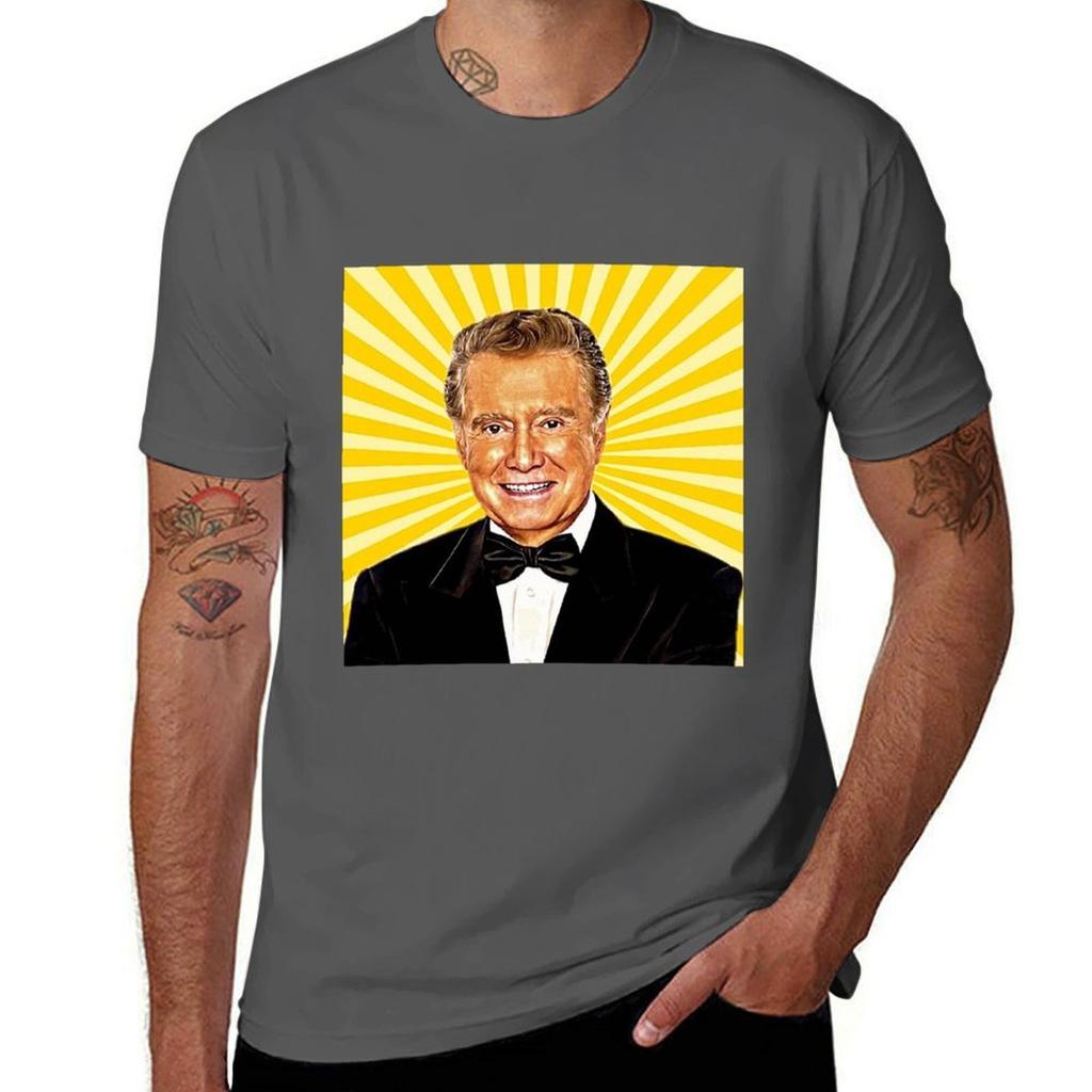 Regis Philbin T-Shirt t shirt custom print t shirts for man graphic funny mens graphic t shirts T-Shirt