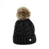 Hy Unisex Adult Melrose Cable Knit Bobble Beanie