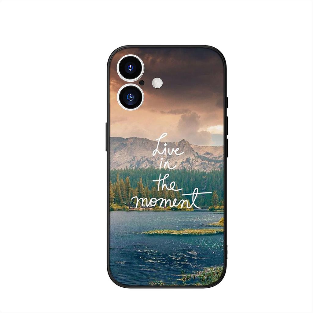 Phone Cover for Apple iPhone 17 16 15 11 Pro XS Max XR 6 7 8 Plus + SE 2020 5 16E Case Mountain Sea Beach Travel Ocean Casing