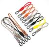 8 Styles Paracord Keychain Lanyard High Strength Parachute Cord Keychain Outdoor Tool