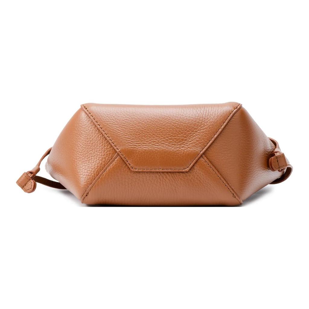 Furla Серия 17 Классическая сумка-тоут из гладкой кожи с поворотной застежкой, однотонная, Корзина для покупок, Сумка через плечо, Мини-сумка женская, Коричневая