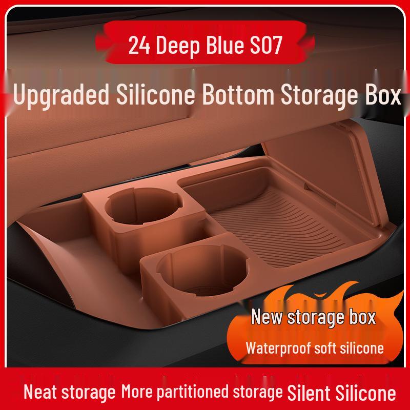 Силиконовый органайзер для центральной консоли Changan Deepal S07 для очков и аксессуаров