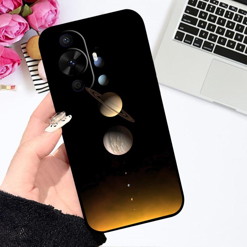 Чехол для Huawei Nova 12S Nova12S Милый Мультяшный Чехол Мягкий Силиконовый Чехол для Телефона Для Huawei Nova 12S Бампер Астронавт Раскрашенные Чехлы