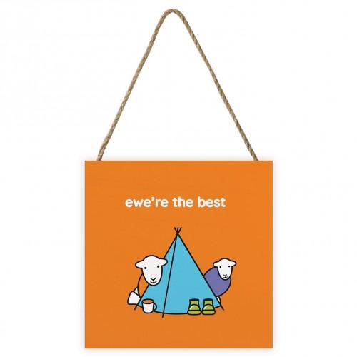 Herdy Ewe're The Best I Plaque