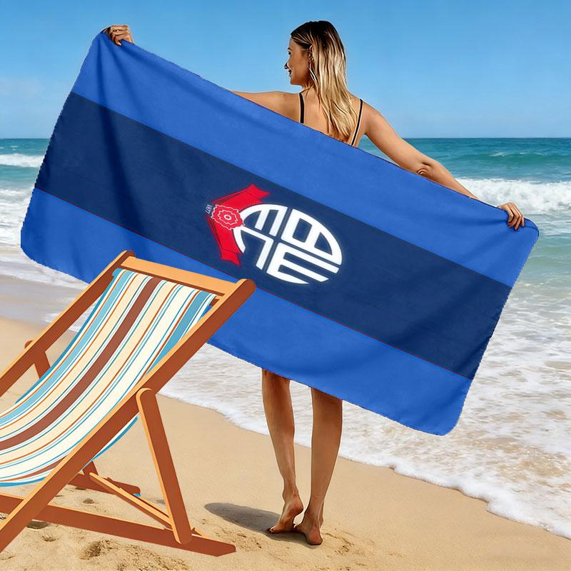 Полотенце для пляжа Bolton, Большое, Мягкое, Быстросохнущее, для Пляжа, Кемпинга, Плавания