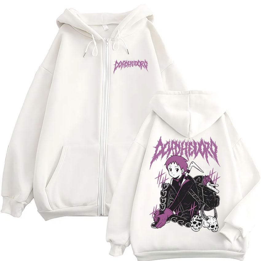 Аниме Dorohedoro Толстовки на молнии Эбису Ной Никайдо Кайман Манга Толстовки Мужские Женские Харадзюку С длинным рукавом Оверсайз Куртки Пальто