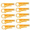 10Pcs Wire Stripper Multi Purpose Mini Cable Crimping Stripping Pliers Tool for Electrician