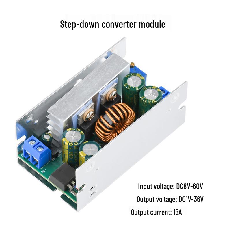 DC1 Регулируемый 200 Вт Высокомощный Синхронный Понижающий Преобразователь Модуль