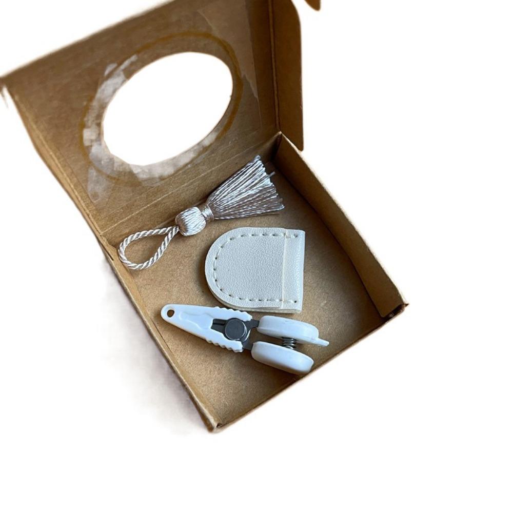 High Precision Art Mini Scissor Protective Cover Spring Yarn Scissors Embroidery Work