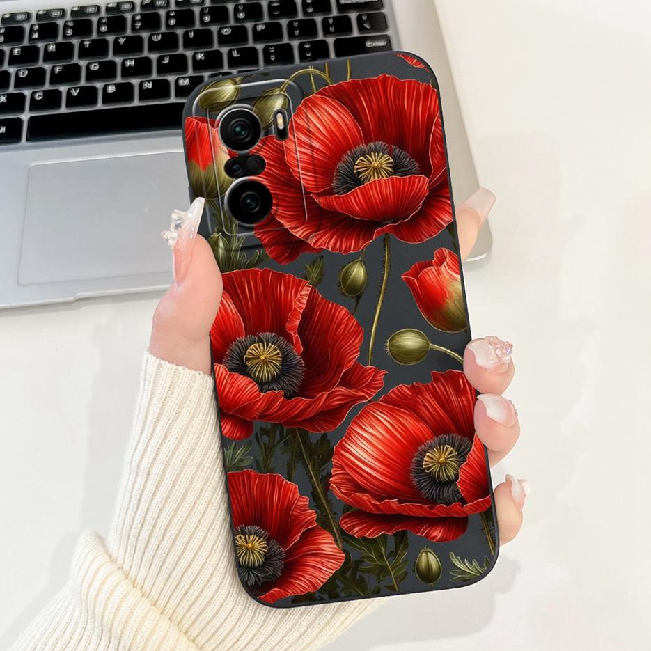 For Xiaomi Poco F3 Case Luxury Candy Painted Cover Shockproof Soft TPU Phone Case For Xiaomi Poco F3 GT PocoF3 Back Cover Bumper