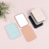 Compact Folding Vanity Mirror: Portable, Minimalist Design for Women, Perfect for Desktop or Travel.