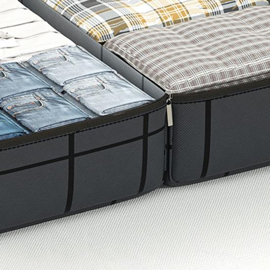 Большая водонепроницаемая сумка для хранения с усиленной ручкой, большой вместимостью, застежкой-молнией, складной конструкцией