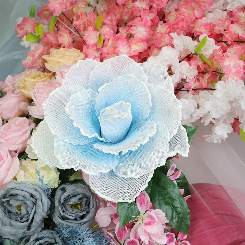 30CM Giant Simulated Rose Flower Linen Simulated Photography Studio Props Photography Props