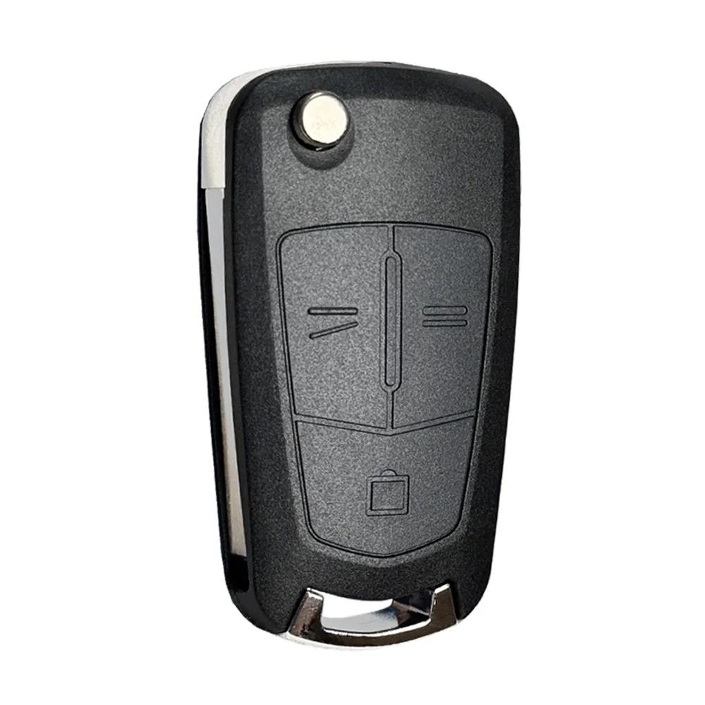 YOCASTY Flip Remote Car Key Shell Case Cover For Opel Vauxhall Corsa D Astra H Zafira B Vectra C Signum Meriva With Z Groove