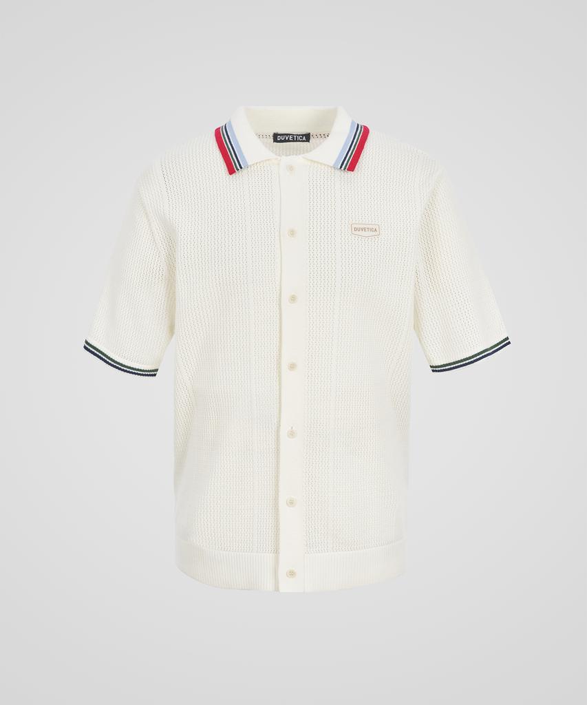 DUVETICA Paesano (Light Ivory) (Men'S Knit Cardigan)