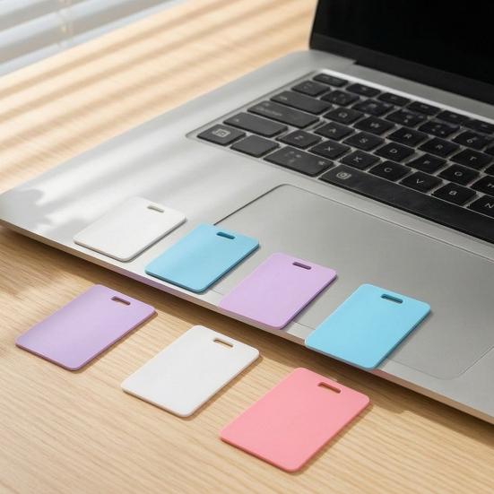 Erasable Silicone Memo Note, Reusable Write on Tag with Marker, Wipeable Notebook for Office School, Pocket Size Notepad