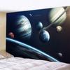 Cosmic Planet Home Decoration Tapestry Background Cloth  Yoga Mat Bed Sheet Sofa Blanket