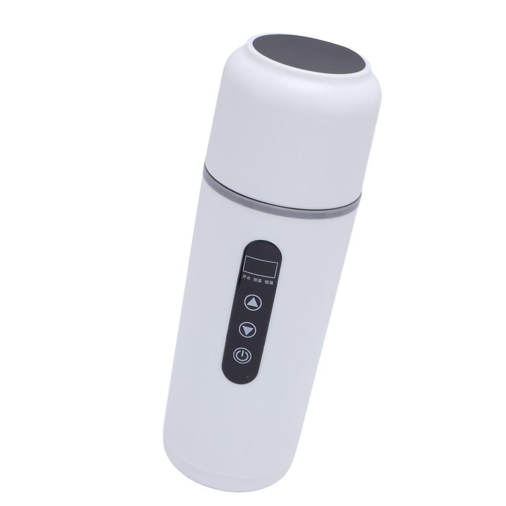 Портативный автомобильный нагревательный стакан 500 мл дорожный электрический чайник 12 В 24 В портативный водонагреватель нагревательная чашка для