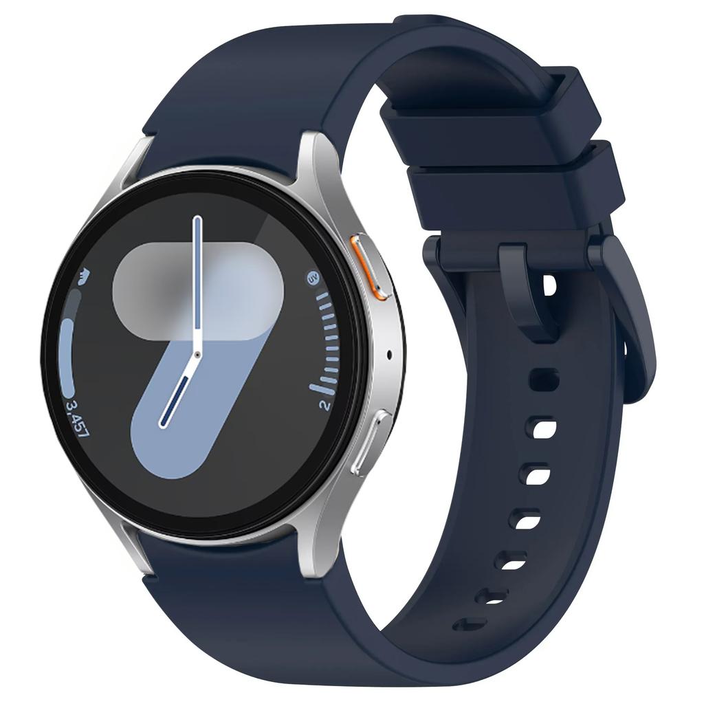Силиконовый ремешок для Samsung Galaxy Watch 4 Classic 46/42 мм 5 Pro 45 мм Браслет для Galaxy 7 6 5 4 44 мм 40 мм/6 Classic 47 43 мм Ремешок