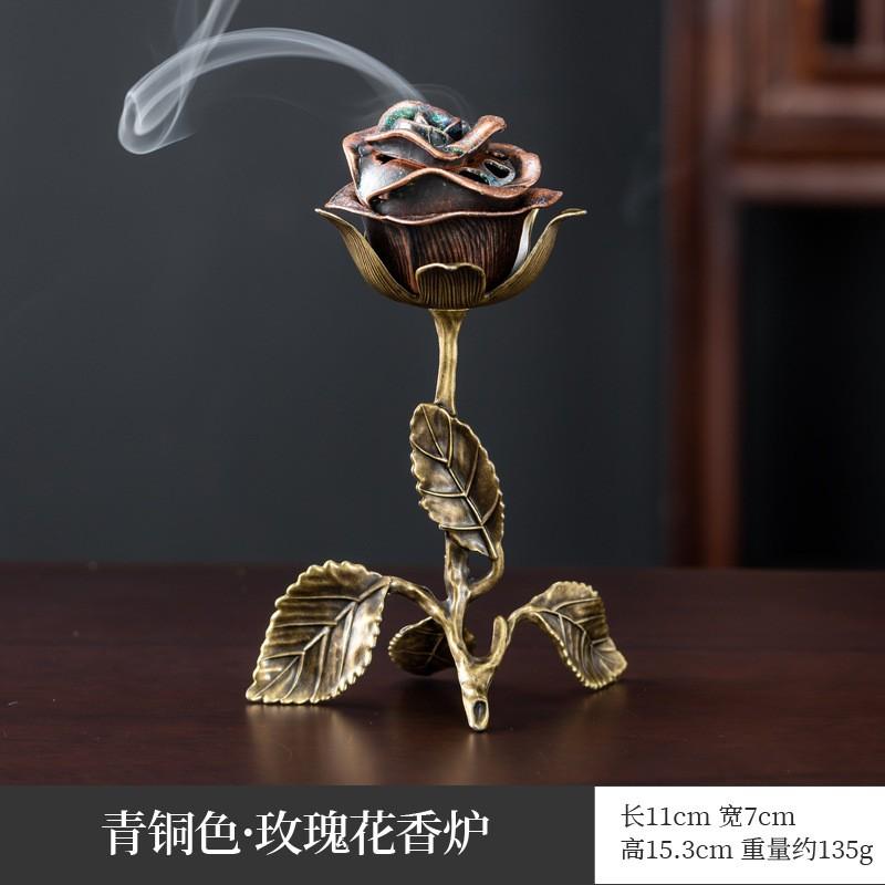 Incense Burner Holder for Home Decor, Indoor Sandalwood Stick Incense Burner