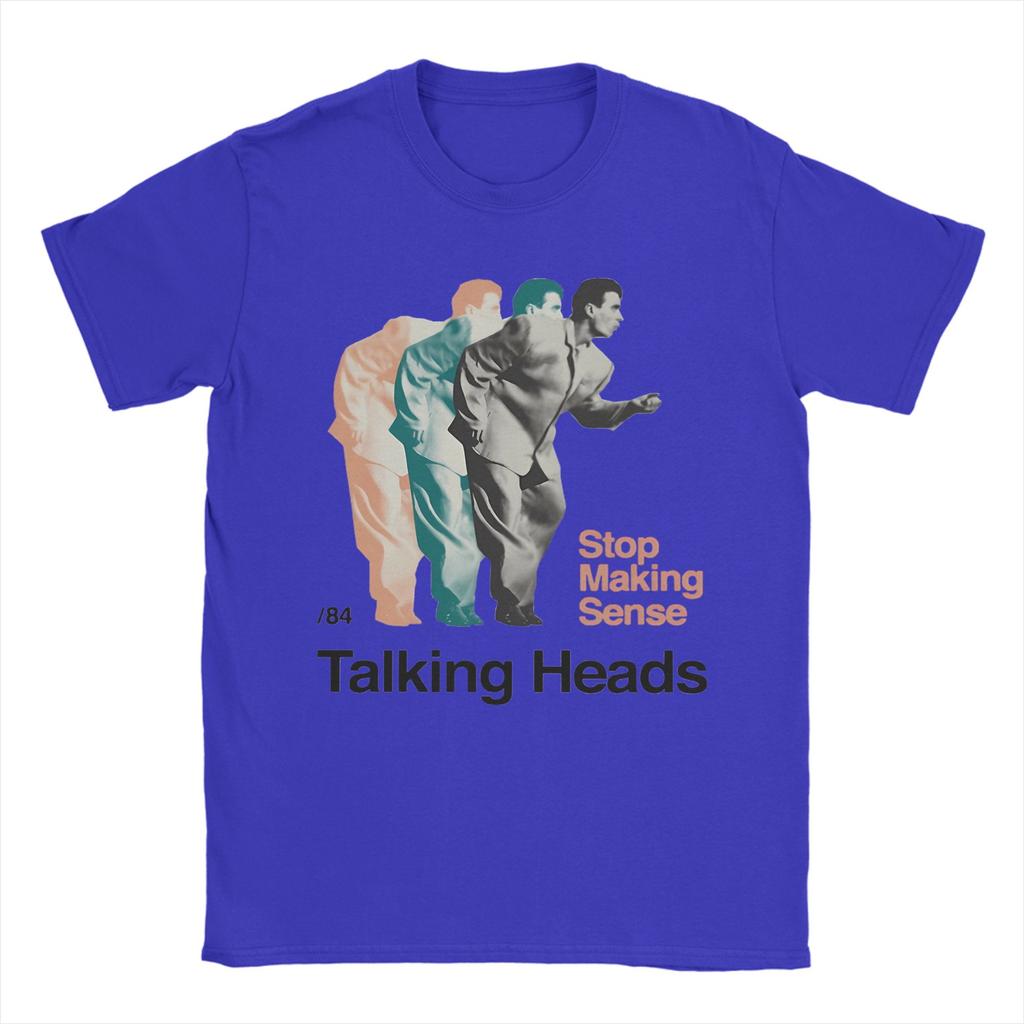 Unisexs TShirts Talking Heads Stop Making Senses Funny Cotton Tee Shirt Short Sleeve T Shirts O Neck Clothing New Arrival