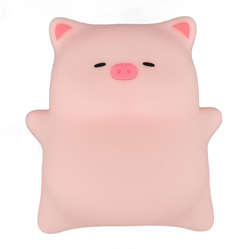 Ночной светильник Piggy для детей, силиконовый, 3000K, светодиодный, с регулируемой яркостью, перезаряжаемый, милый светильник Piggy для дома