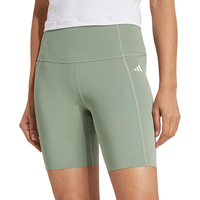 adidas Повседневные шорты женские светло-зеленые JZ4346