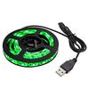 Kaito Denshi USB Светодиодная лента Водонепроницаемая (Белая база) 1 чип DC5V 30см Зеленый