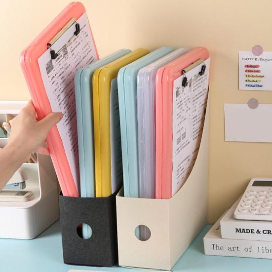 Ящик для хранения файлов формата А4 с буфером обмена, портативный многофункциональный органайзер для документов большой емкости, бумажный органайзер для документов, школьные принадлежности