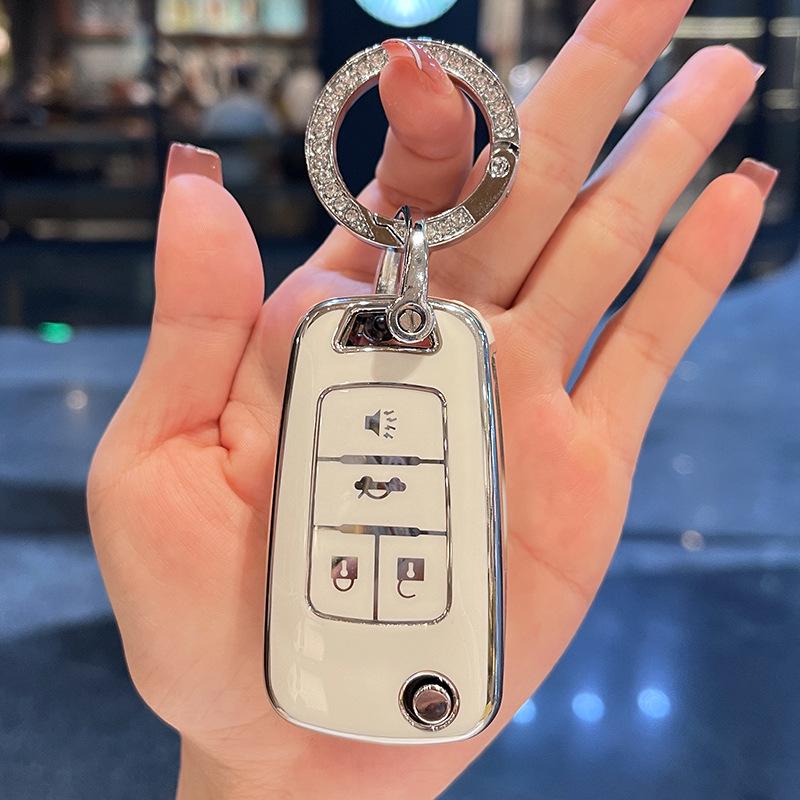 Женский чехол для ключа автомобиля для Buick: Excelle, Regal, Verano, LaCrosse, Envision S