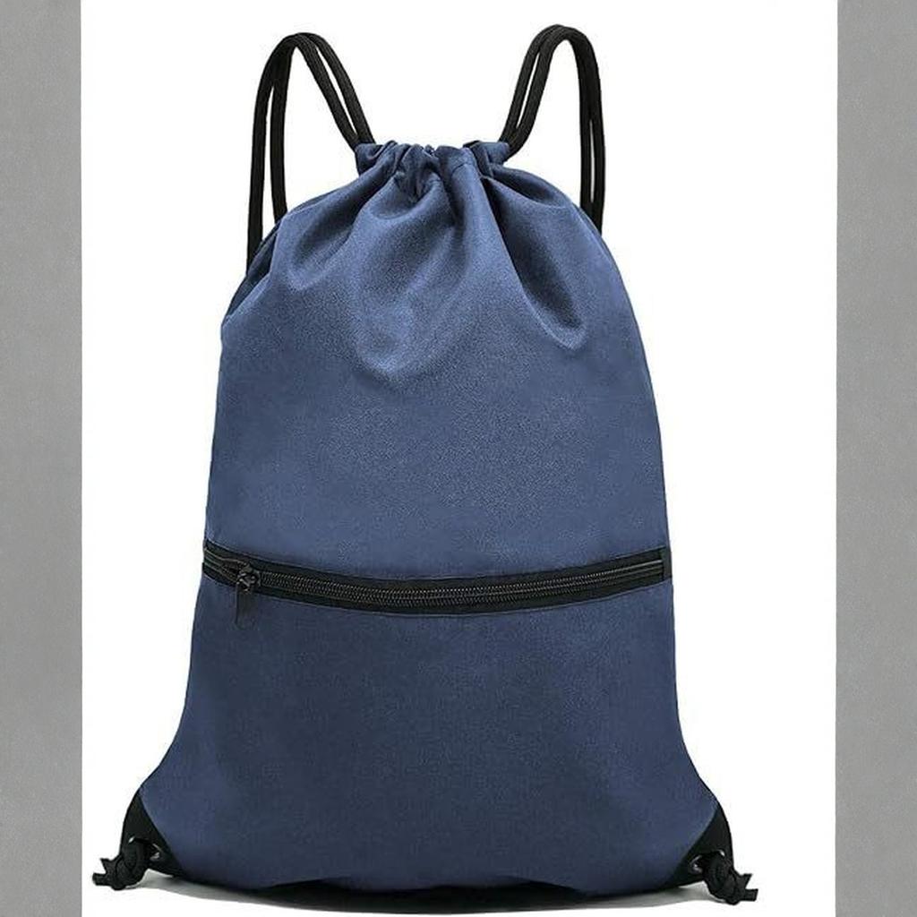 Sport Drawstring Pocket Backpack Men's and Women's Fitness Backpack Lightweight Basketball Bag Oxford Zipper Bag