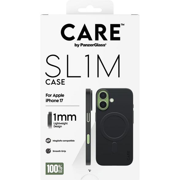 Etui panzerglass care sl1m magsafe iphone 17 czarny