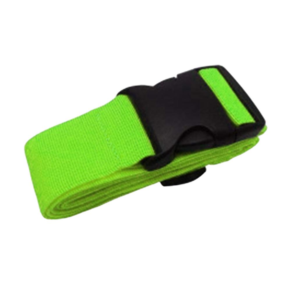 Luggage Strap Suitcase Luggage Belt Travel Bag Buckle Strap Adjustable Baggage Strap with Quick Releases Plastic Buckle