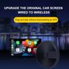 Беспроводной адаптер CarPlay 2023 CarPlay Dongle преобразует проводное соединение в беспроводное 5,8G WiFi Bluetooth 5,0 Стабильное соединение без перебоев
