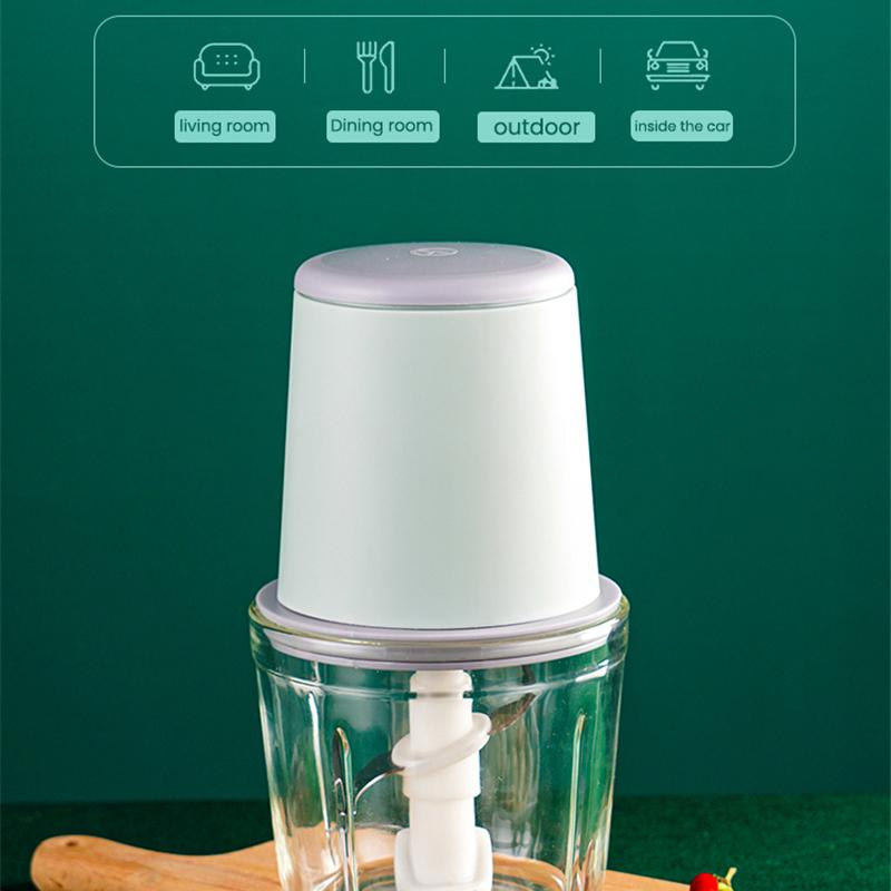 Электрический измельчитель чеснока, 300 мл, мясорубка, мини-пресс для чеснока, измельчитель овощей, машина для измельчения чеснока