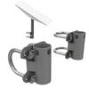 Universal Starlink Dish Holder - U-Bracket Mount for Multiple Surfaces